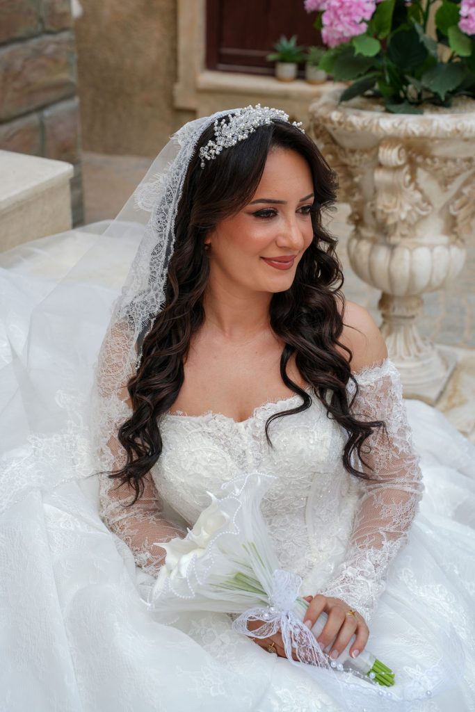 Classic Curls wedding hairstyle