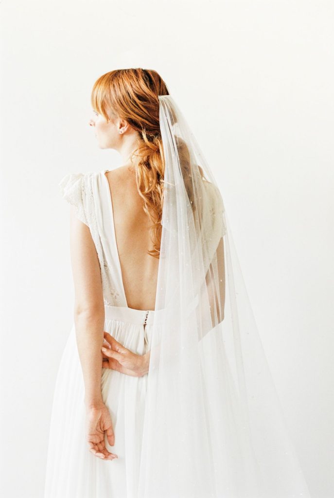 Long Hair With a Veil